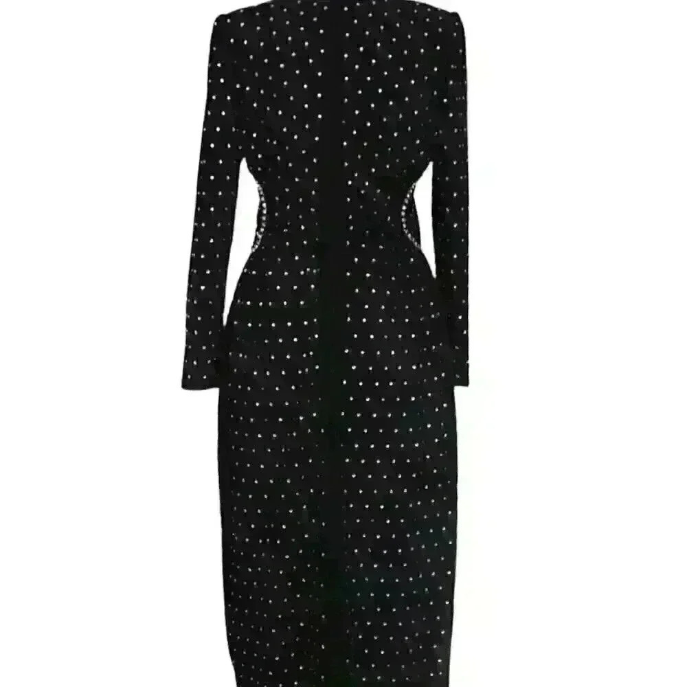 Crystal Midi Elegant Dress from Boutique - Picture 5 of 6